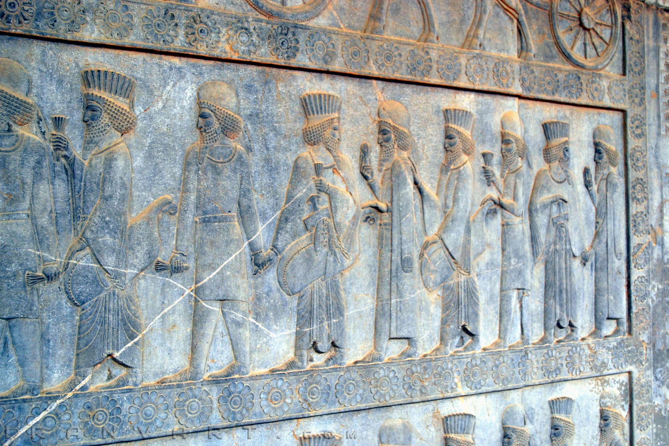 Medes And Persians At Eastern Stairs Of The Apadana, Persepolis